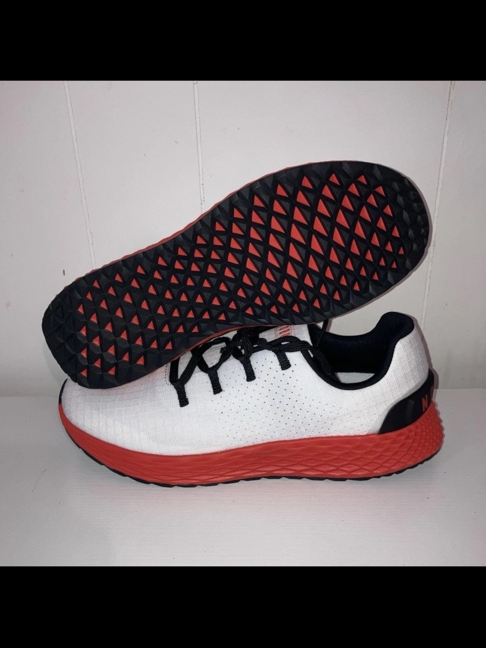 NOBULL Black Red and White Training Shoe